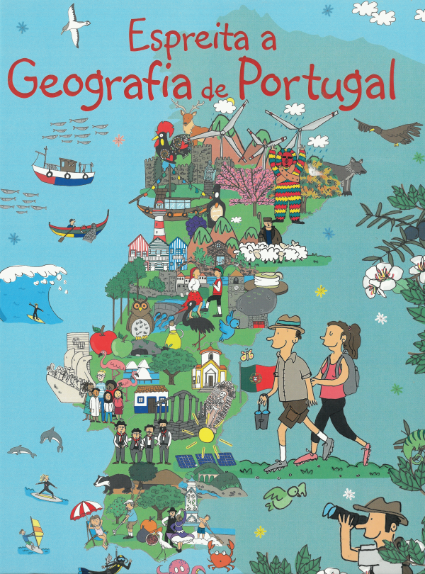 Espreita a geografia de Portugal